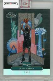 2020-21 PANINI One and One Brooklyn Nets James Harden Downtown