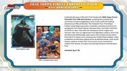 2026 TOPPS MARVEL FINEST FANTASTIC FOUR 65TH ANNIVERSARY【購入制限4ボックスまで】