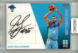 2023-24 BBM B.LEAGUE FAST BREAK 1st Harf  ジョシュ・ハレルソン 直筆サインカード 通常版 27/54