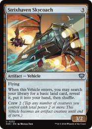 ◆予約◆【SOS】【ENG】〈252-U-N〉《ストリクスヘイヴンの飛空バス/Strixhaven Skycoach》