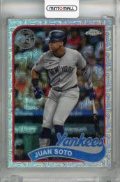 2024 Topps Update Series Juan Soto 1989 Topps Baseball Chrome Silver Pack #T89CU-75  New York Yankees
