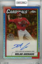 2025 Topps Series 1 Nolan Arenado 1990 Topps Baseball Chrome Autograph Gold #90CA-NA ※初期傷あり【44/50】 St. Louis Cardinals
