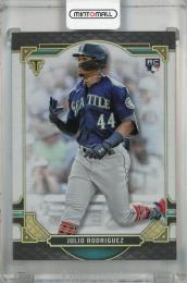 2022 Topps Triple Threads Julio Rodriguez Base #74 RC Seattle Mariners