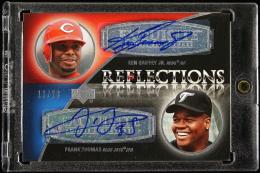 2007 Exquisite Collection Rookie Signatures #GT Ken Griffey Jr./Frank Thomas Reflections Autographs【11/20】 Cincinnati Reds/Tronto Blue Jays