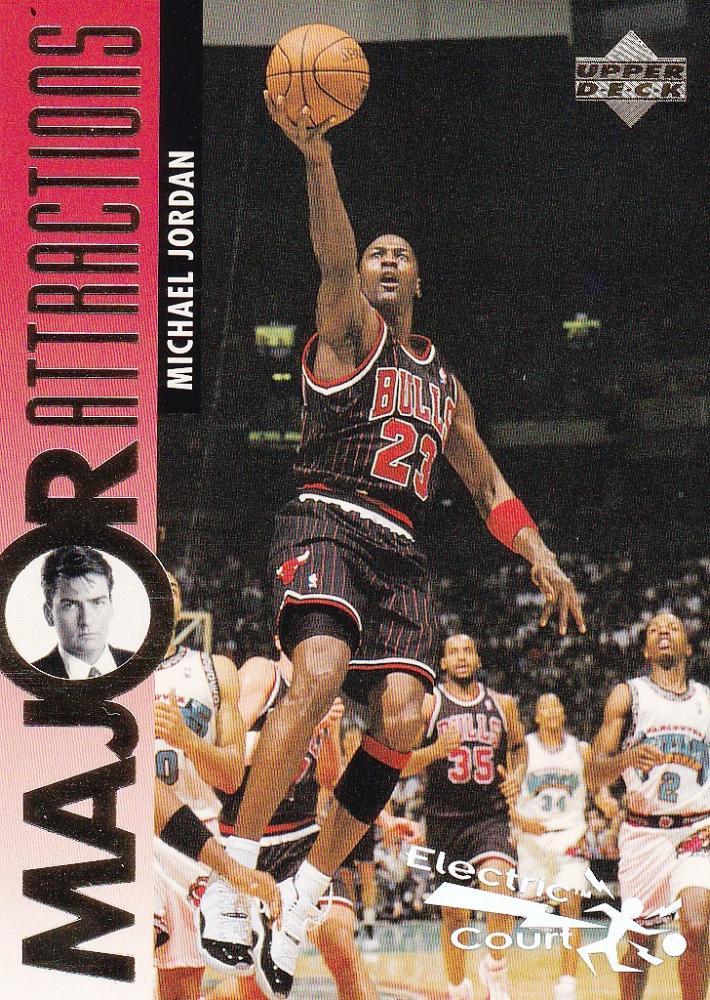 ミントモール / MINT 浦和店 / 1995-96 Upper Deck Chicago Bulls Michael Jordan #339  Charlie Sheen MA Electric Courtパラレル版