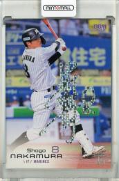 2023 BBM 1st Version 中村奨吾 ホロ箔サイン版【42/50】 千葉ロッテマリーンズ