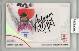 2024 EPOCH TEAM JAPAN WINTER OLYMPIANS  小野塚彩那 直筆サインカード ホログラムA版 32/50