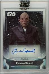2021 TOPPS Star Wars Signature Series  Autographs #ACC Cavin Cornwall as Pemmin Brunce