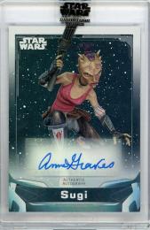 2021 TOPPS Star Wars Signature Series  Autographs #AAG Anna Graves as Sugi