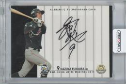 2015 BBM 千葉ロッテマリーンズ / 福浦和也 直筆サインカード 【26/45】