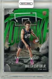 2025-26 Topps Chrome Walter Clayton Jr. #VQ-13 YouthQuake Green Refractor Parallel【86/99】 Jazz