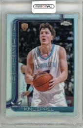 2025-26 Topps Chrome Kon Knueppel #254 Base Refractor Parallel《やや難あり》 Hornets
