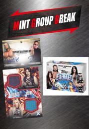 MINT GROUP BREAK グループブレイク WWE 2025 TOPPS EXALTED HOBBY 4ボックス #1 【ランダムボックス式】