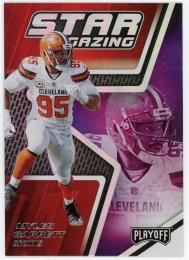 2019 Playoff Star Gazing #25 Myles Garrett