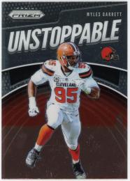 2019 Panini Prizm Unstoppable #8 Myles Garrett