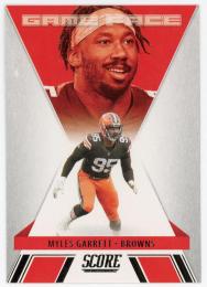 2021 Score Game Face #8 Myles Garrett