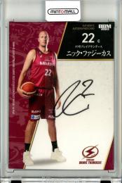 2022-23 BBM B.LEAGUE FAST BREAK 1st Hallf  ニック・ファジーカス 直筆サインカード プロフィール版(1stナンバー!) 01/20