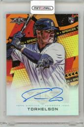 2022 TOPPS Fire Spencer Torkelson Autographs Orange #FAST【60/99】 Detroit Tigers