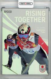 2024 TEAM JAPAN WINTER OLYMPIANS スキー・ジャンプ 竹内択 RISING TOGETHER　ホログラム版(パラレル版) 63/75