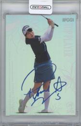 2023 EPOCH JLPGA 日本女子プロゴルフ協会TOP PLAYERS / 田辺ひかり サファイヤ版DECOMORI SIGNATUREインサートカード 【19/25】