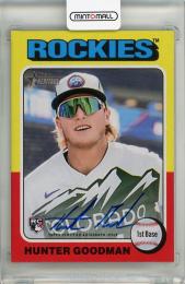 2024 Topps Heritage High Number Hunter Goodman Real One Autographs RC #ROAHG
