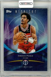 2025-26 Topps Midnight Jordan Poole #25 Base Morning Parallel【135/149】 Wizards