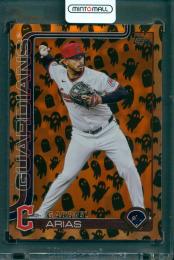 2025 TOPPS Update Series Gabriel Arias Value Box Holiday Ghost #US206 Cleveland Guardians