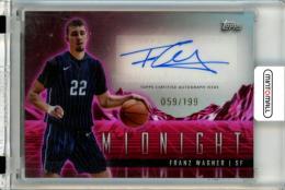 2023-24 Topps Midnight Franz Wagner #HS-FW Horizon Signatures Autographs Twilight【059/199】 Magic