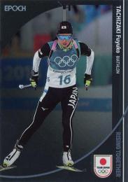 2024 EPOCH TEAM JAPAN WINTER OLYMPIANS #57 立崎芙由子(バイアスロン) レギュラーパラレル メタル版 インサートカード