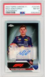 2023 TOPPS CHROME Formula 1 Max Verstappen Autograph【CAC-MV】【PSA NM-MT 8】