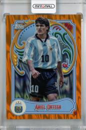 2023 Topps Argentina Fileteado  Ariel Ortega Orange #48(パラレル版) 04/25