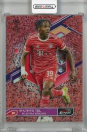 2022-23 Topps Finest UEFA Club Competitions FC Bayern Munchen Mathys Tel Rose Gold Mini Diamond #15(パラレル版) 13/50