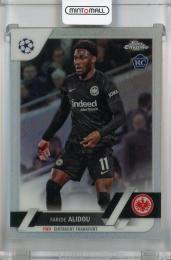 2022-23 Topps UEFA Club Competitions Eintracht Frankfurt  Faride Alidou  Toppsfractor #35 (パラレル版) RC(ROOKIE YEAR!) 19/52