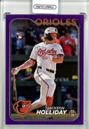 2024 Topps Japan Edition Jackson Holliday Purple Parallel【24/50】 Baltimore Orioles