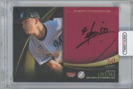 2022 BBM 千葉ロッテマリーンズ / 小沼健太 直筆サインカード 【12/60】