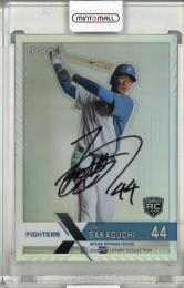 2022 Epoch Luxury Collection 阪口樂 Authentic Autograph 直筆サインカード【11/53】 北海道日本ハムファイターズ