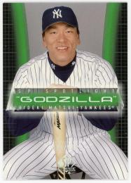 2003 SP Authentic Spotlight Godzilla #HM1 Hideki Matsui 438/500