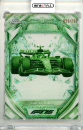 2025 Topps Chrome Formula 1 Carlos Sainz #D75-38 Diamond 75th Anniversary Night Vision Mini-Diamond F1 Refractor Parallel【059/299】
