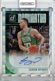 2018-19 Panini Donruss Gordon Hayward Dominator Signatures #38【89/99】 Boston Celtics