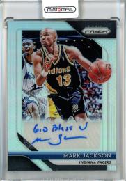 2018-19 Panini Prizm Mark Jackson Signatures Silver #54 Indiana Pacers