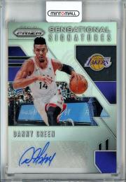 2019-20 Panini Prizm Danny Green Sensational Signatures #63 Los Angeles Lakers