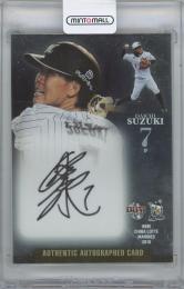 2018 BBM 千葉ロッテマリーンズ / 鈴木大地 シルバー直筆サインカード 【8/9】