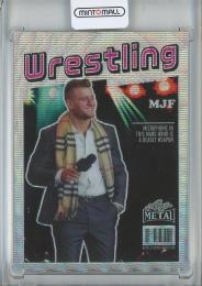 2024 LEAF METAL LEGENDS WRESTLING  MJF Pro Wrestling Periodical/#WP-14 6/10
