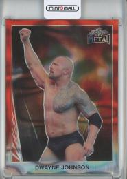 2024 LEAF METAL LEGENDS WRESTLING  Dwayne Johnson 1990 Leaf/Orange Lava/#90B-2 5/6