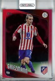 2025-26 Topps UEFA Club Competitions Antoine Griezmann Red Foil #82【4/5】 Atletico Madrid