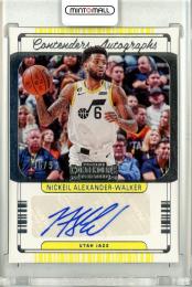 2022-23 Panini Contenders  Nickeil Alexander-Walker Contenders Autograph 36/99