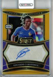 2024-25 Select FIFA Eduardo Camavinga Signatures FIFA Gold #19【02/10】 France