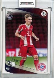 2025-26 Topps UEFA Club Competitions Lennart Karl #187 FC Bayern Munich