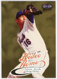 1999 Ultra Gold Medallion #208 Hideo Nomo