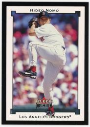 2002 Fleer Premium #42 Hideo Nomo
